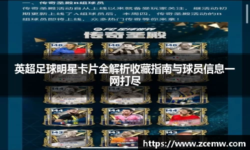 英超足球明星卡片全解析收藏指南与球员信息一网打尽